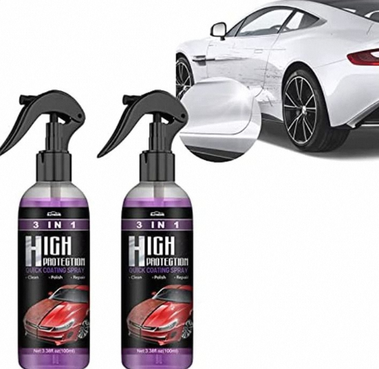 3 in 1 High Protection Quick Car Coating Spray: Your Shiny Ride’s Secret Weapon插图