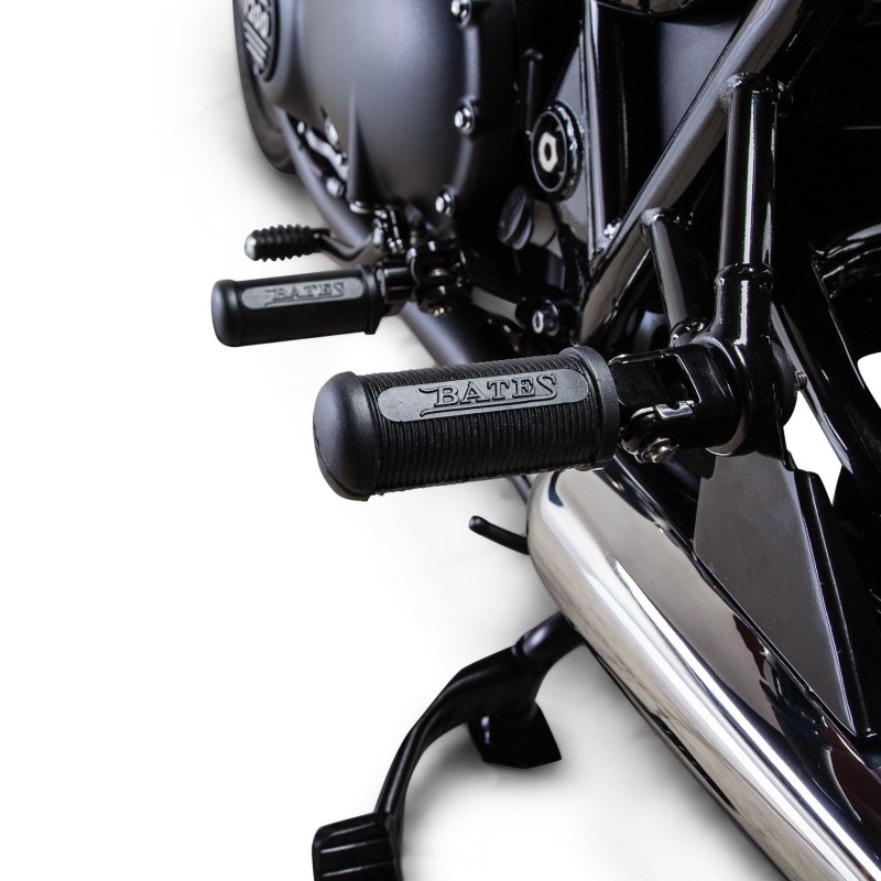 Ergonomic motorcycle foot pegs